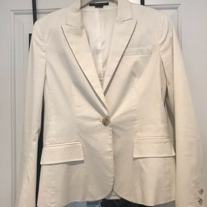 Theory white blazer